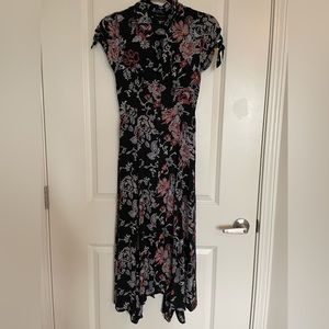 UO Elle Button Through Midi Dress